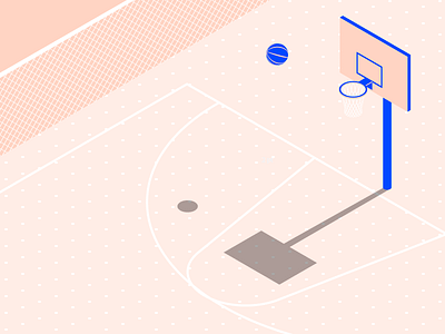 Basketball Camp ball basket basketball camp isometric summer