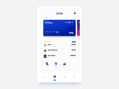 İş Bankası Concept Design app design iphone ui ux