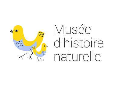 Logo Musée d'histoire naturelle graphic design illustration logo museum