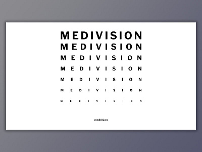 Medivision, splashscreen identity medical splashscreen vision