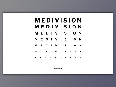 Medivision, splashscreen