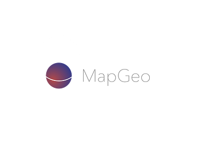 MapGeo gradient logo
