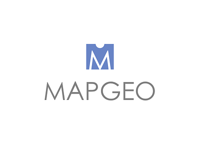MapGeo Iteration 2 logo modern feel