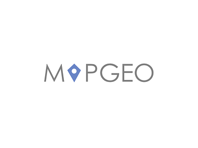 MapGeo Iteration 5 logo modern feel
