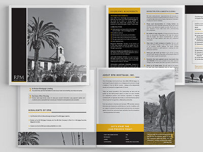 Square Brochure brochure collateral layout print