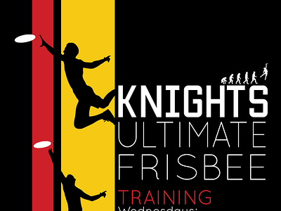 University of Reading - Knights Ultimate Frisbee Leaflet