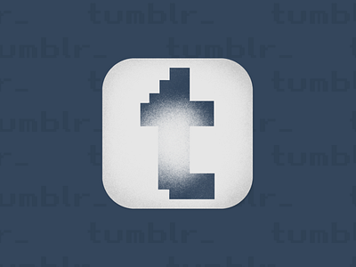 Dribble x Tumblr Icon Re-design