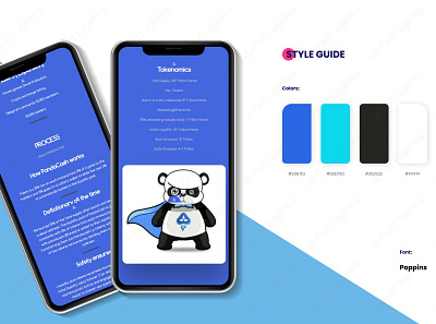 Pandacash Tokenomics 3d blockchain bsc crypto defi definftagency design ethereum graphic design illustration logo nft nft marketplace panda panda kash polygan solidity ui