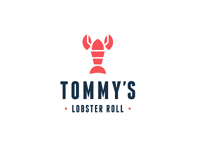 Logo Design for Tommy's Lobster Roll Restaurant