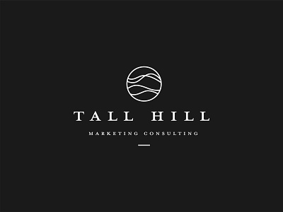 Logo design for Tall Hill agency consulting hill icon logo marketing strategy tall