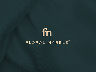 Logo design for Floral Marble