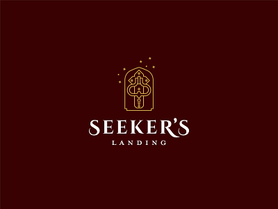 Logo design for Seeker's Landing