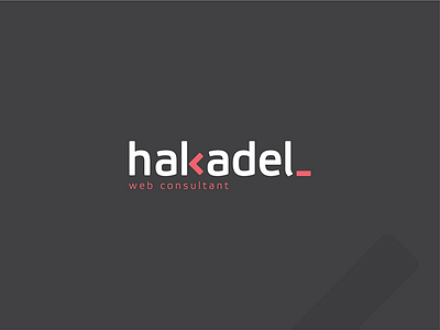 Hakadel arrow coding consultant design development hack logo web