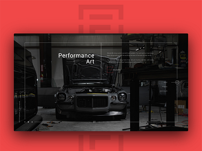 Website Design for Forge Speed cars creative design speed ui ux website