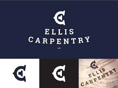 Ellis Carpentry Logo Design