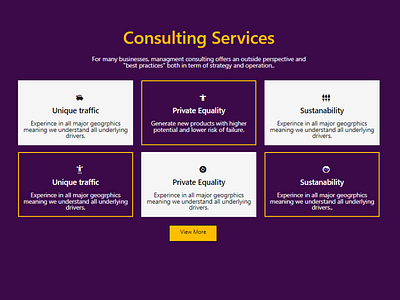 Consulting services website