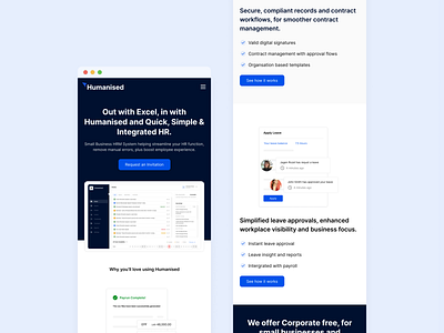 Humanised - Mobile Responsive