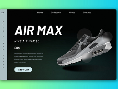 NIKE Shoes UI