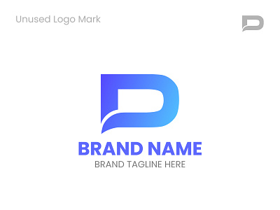 Modern D Letter Logo branding d letter logo design gradient logo graphic design logo modern logo typography vector