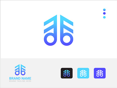 Music App Logo Design Concept branding colorful logo gradient logo graphic design logo logo design modern logo music app logo music logo design