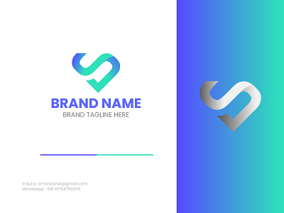 S logo design | Modern logo design