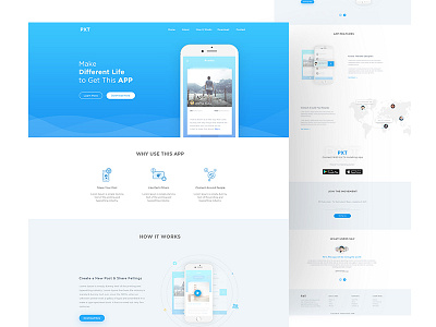 Dribbble ui ux web design