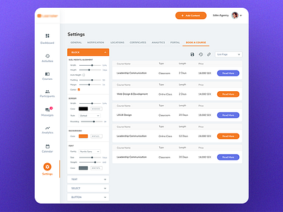 Product Dashboard, UI/UX