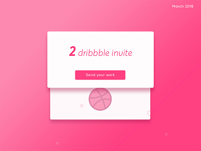 2x Dribbble Invite