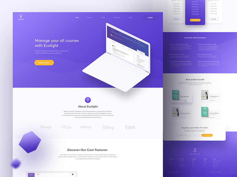 Ecosoft Web Design by Imtiaz Hossain on Dribbble