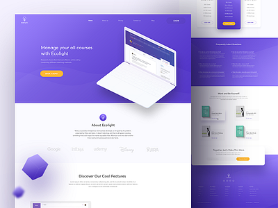 Ecosoft Web Design by Imtiaz Hossain on Dribbble