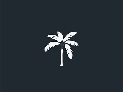 Coastal Palm | Brand Mark brand identity branding design graphic design illustration logo logo design typography ui vector