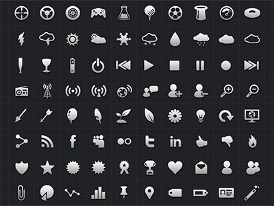 Symbly Icon Selection app glyphs icon icons mobile mono
