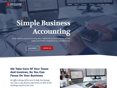 Simple Business Accounting branding design graphic design logo