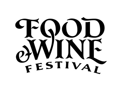 F&W Festival – Work in progress branding decorated festival food hand drawn hand lettered identity lettering letters logo old style oldstyle typography wine