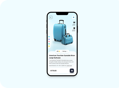 Detail Ecommerce ecommerce suitcase ui