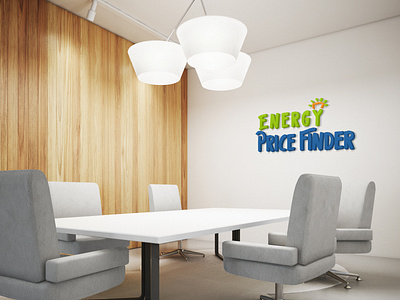 Energy Price Finder Logo corporate creative energy light modern