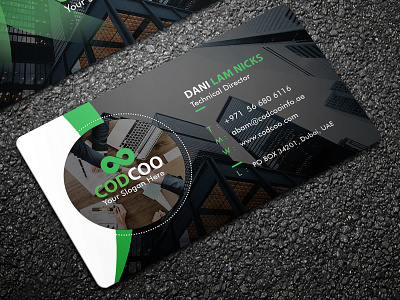 Corporate Business Card creative morden realesta unique