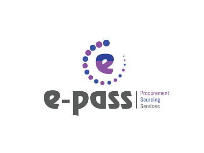 E-Pass corporate creative e commerce logo unique