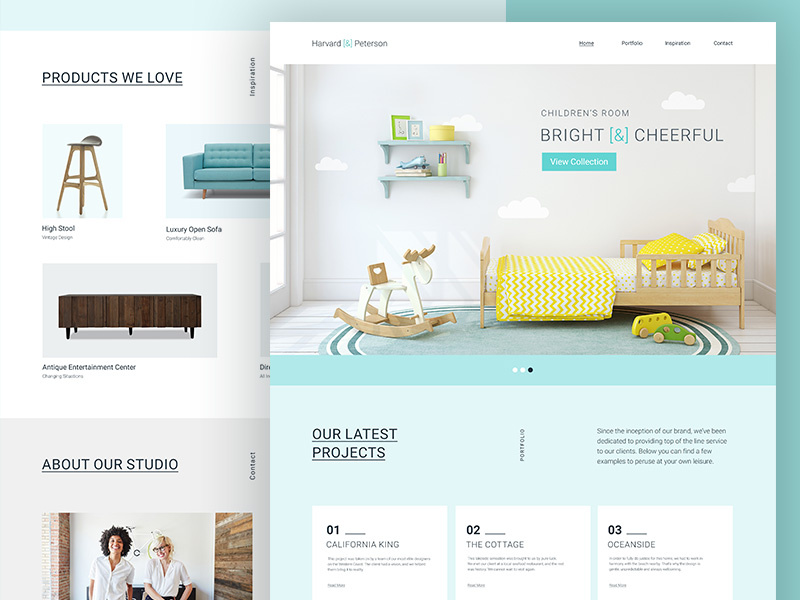 Interior Design Portfolio By Adi Marmari For Wix Design Team