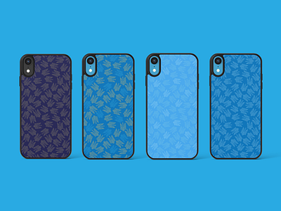 Phone cases with national Ukrainian trident pattern