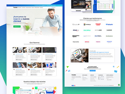 Focotec Digital design illustration illustrations landingpage redesign ui userinterface ux web webdesign