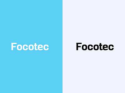 Focotec Digital New Color branding good identity logo mark morning productive sun task type