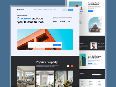 Real-Estate Landing Page