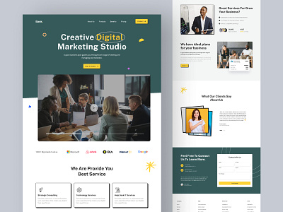 Creative Digital Agency - Landing Page