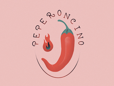 Peperoncino chili chili pepper fire hot illustration italy spicy