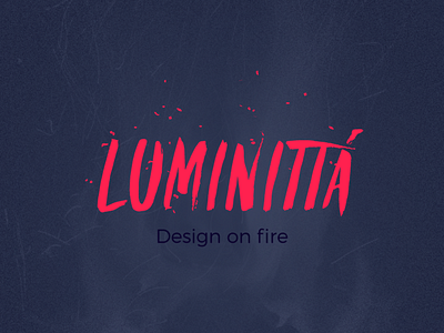 Luminittá - design with fire branding candela design fire light logo personal brand