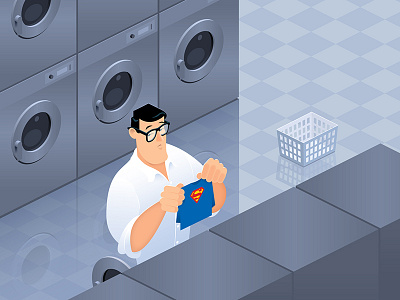 Shrinkage laundromat shrinkage superman