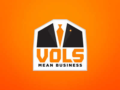 VOLS Mean Business athletics college football knoxville sec tennessee tn vols volunteers
