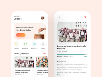 UdaDes - Social Project App Mobile graphic design mobile design udacoding ui