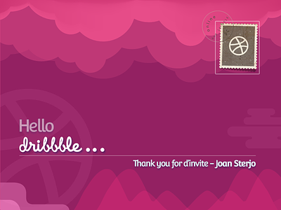 Proud to be part of the Dribbble!! debut first shot first time invitation roe thank you